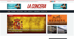 Desktop Screenshot of laconceria.it